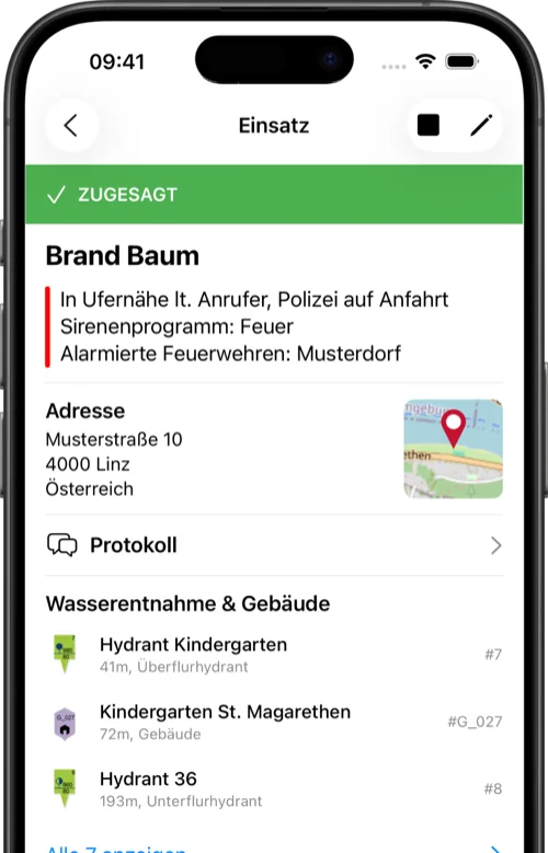 SmartPager App auf einem Smartphone